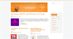 Desktop Screenshot of kultur-base.de